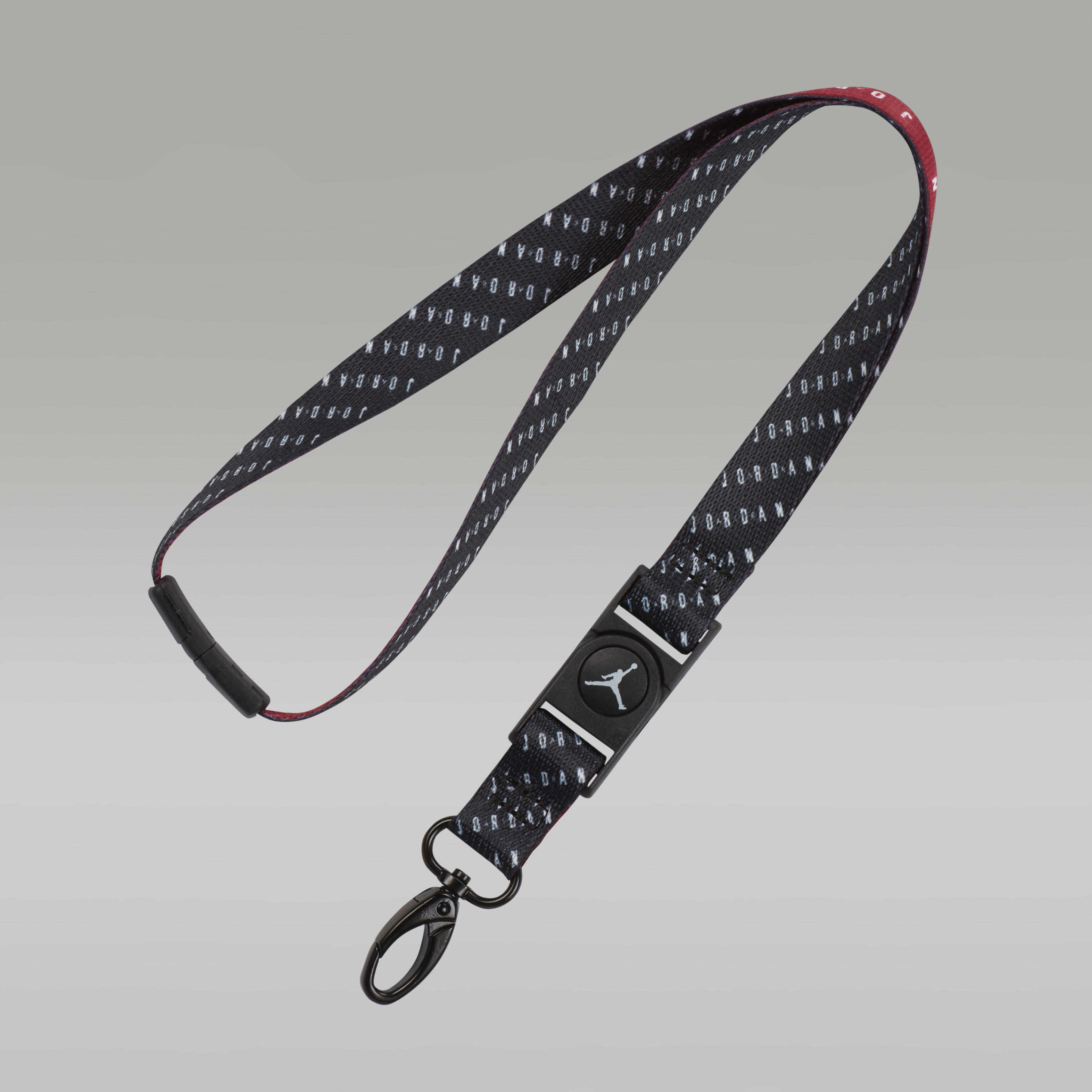 Black and red nike lanyard clearance